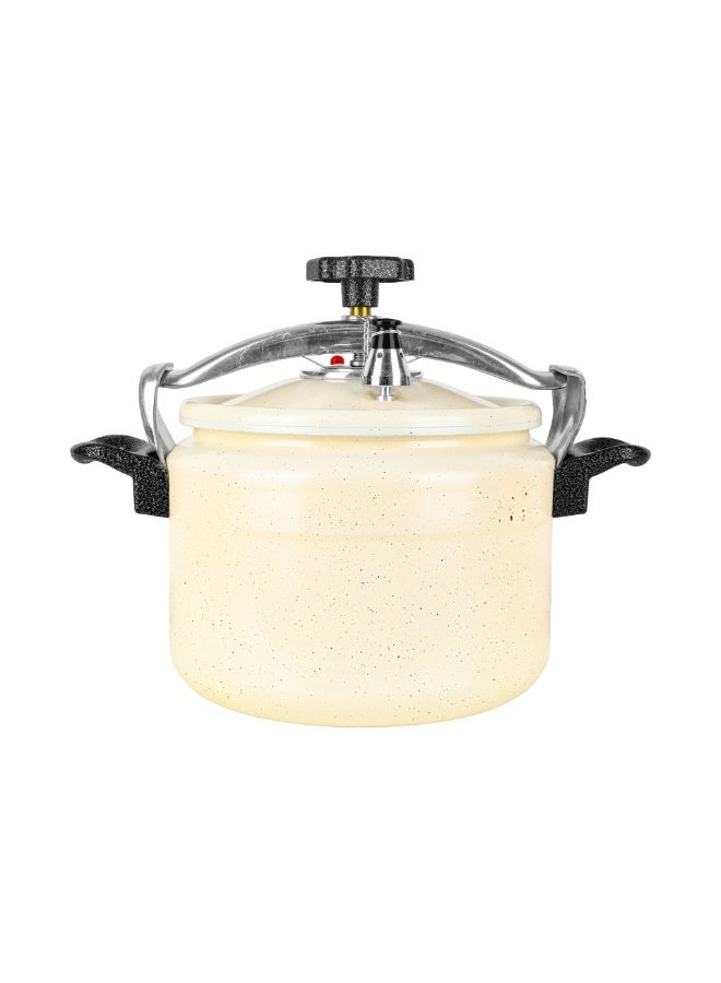 ALGHAFA Pressure Cooker 15 Liter , Ceramic Coated Aluminum  with Pressure Lid and Glass Lid 2x1 , From ALGHAFA - Image 2